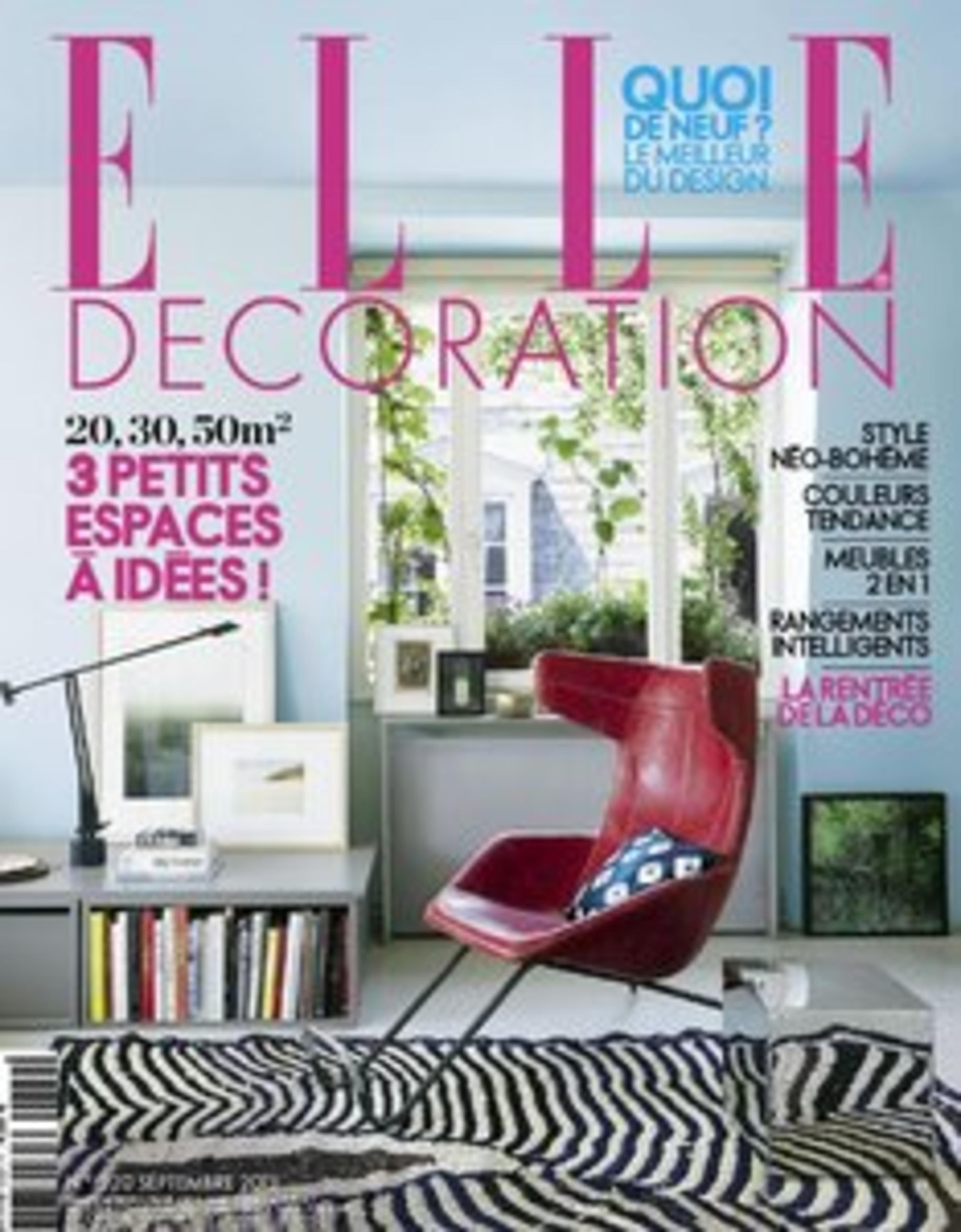 ELLE DECORATION Septembre 2013