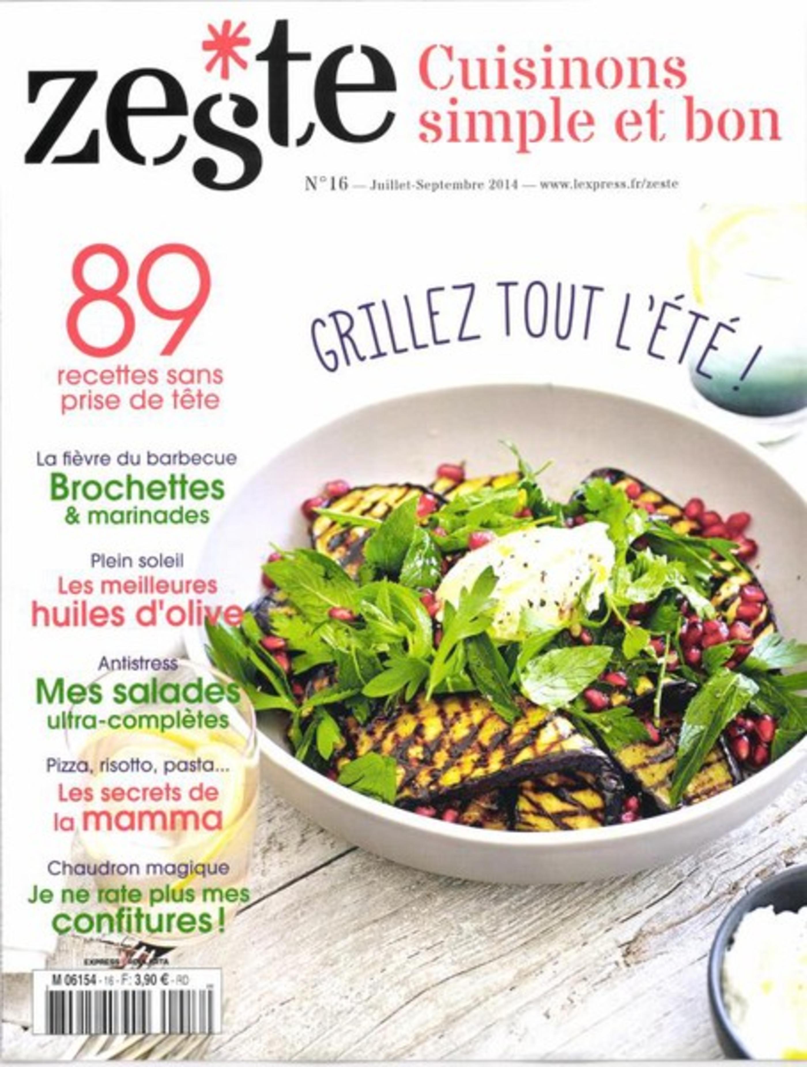 Zeste - Juillet / Septembre 2014