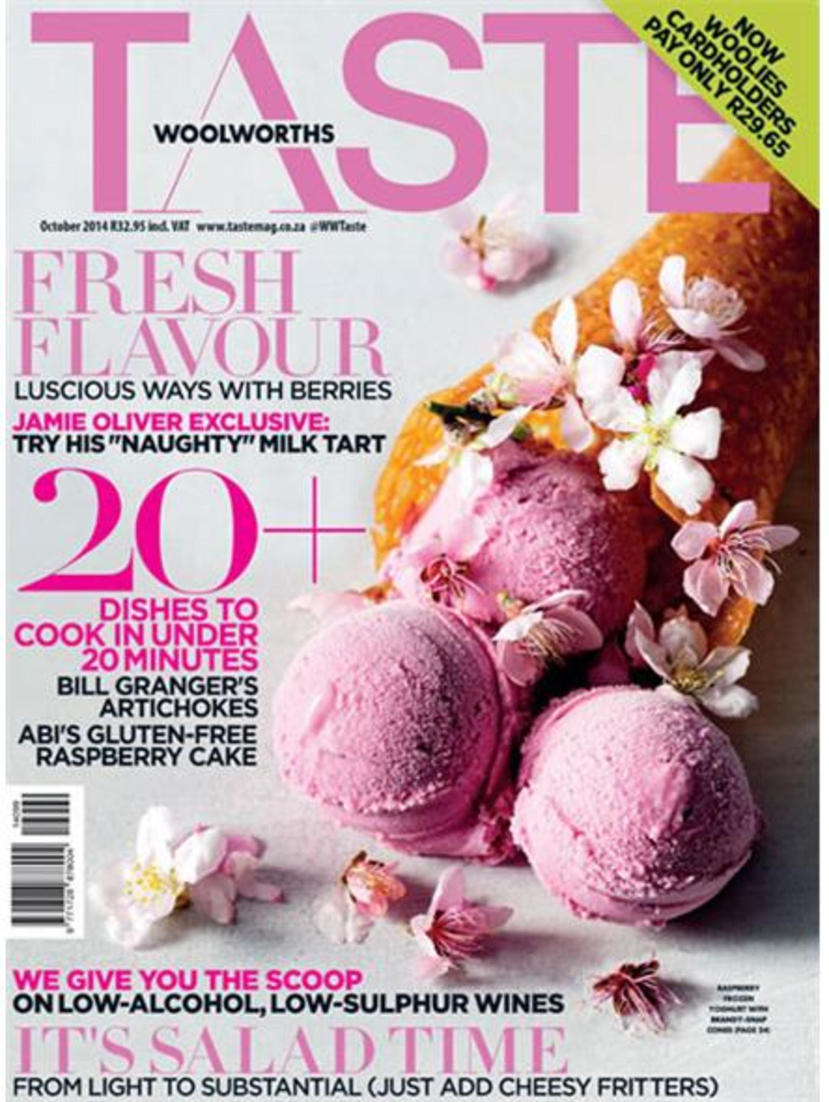 Taste Magazine, septembre 2014