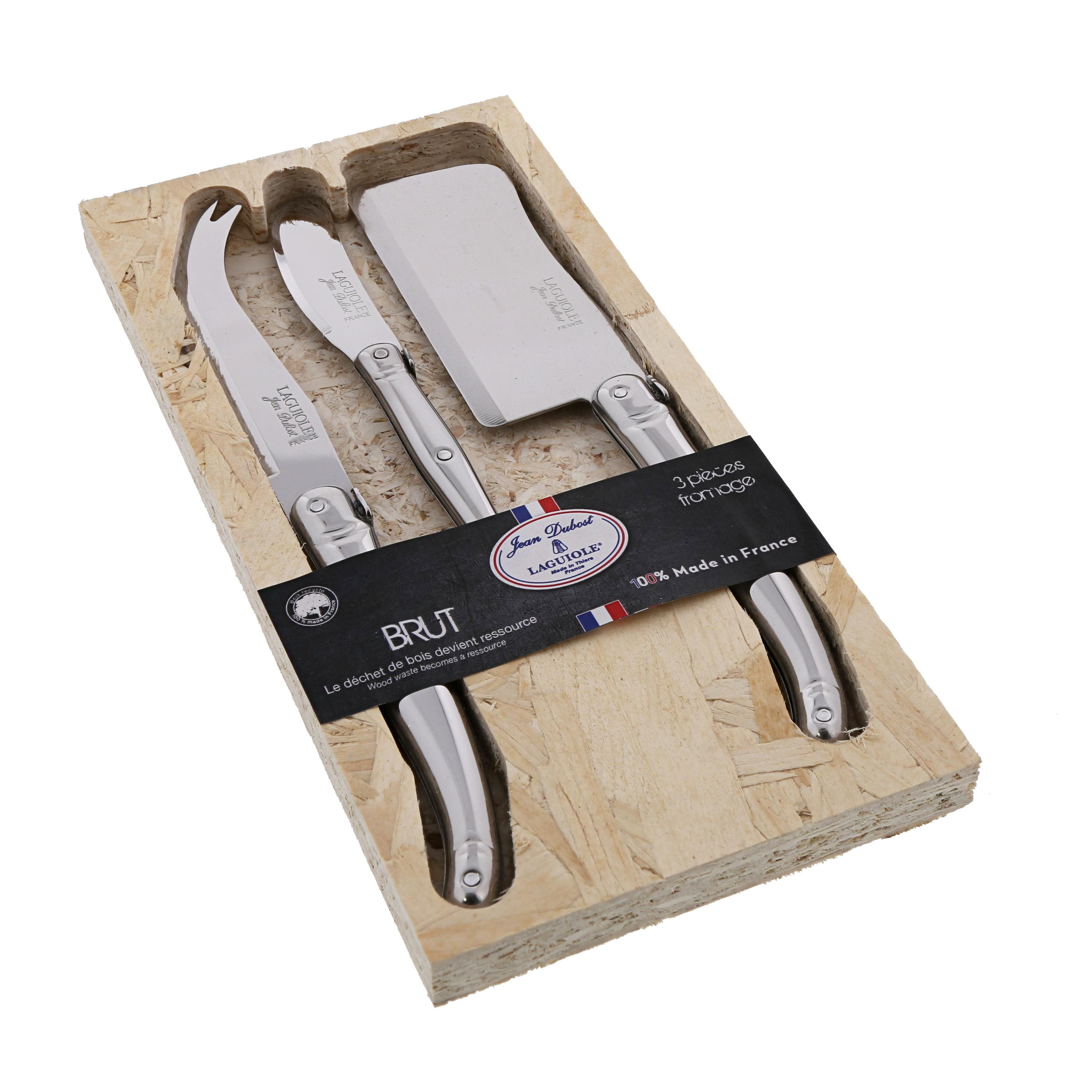 Lot De Couteaux à Fromage Laguiole – Jean Dubost – Inox – Fabriqué En France – Neuf